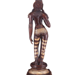 South Indian Parvati Double Chola Sculpture 27" - Classical Temple Art | Jaipurio